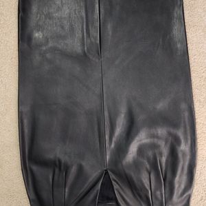 Beautiful faux leather pencil skirt